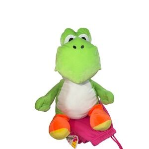 Nintendo Super Mario‎ Yoshi Plush Stuffed Animal Toy Green Red Collectible